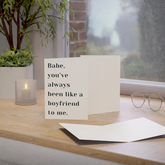 Boyfriend Gift Card