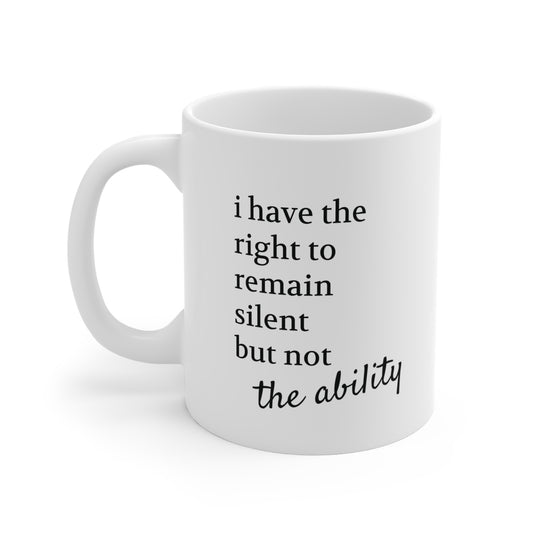 Outspoken Mug