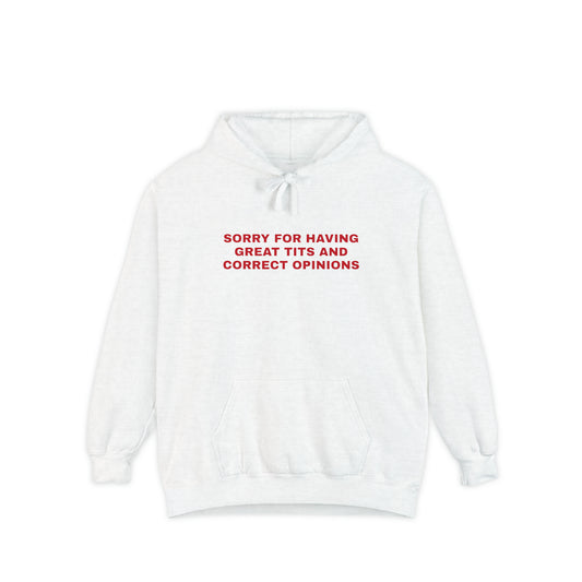 Correct Opinions Hoodie