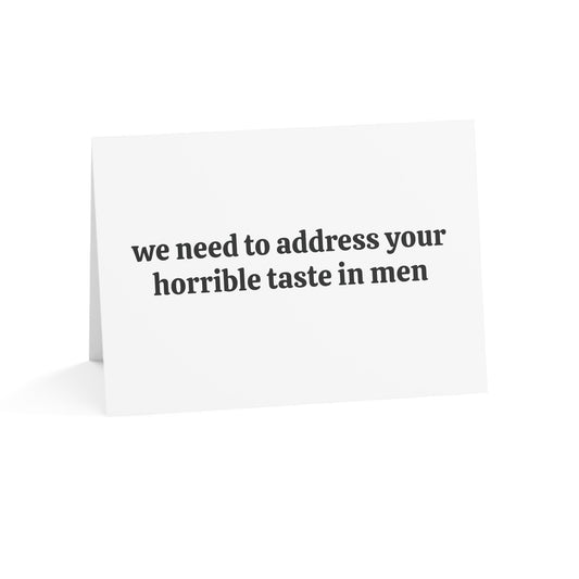 Horrible Taste Card