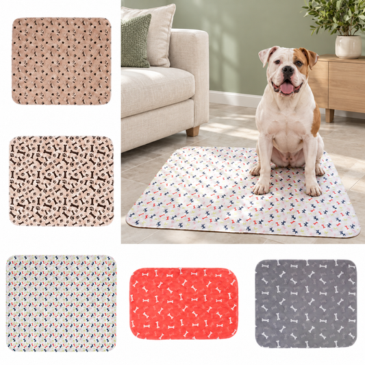 Dog Pee Pad Blanket,Reusable Puppy Pads For Small, Medium, & Large Dogs
