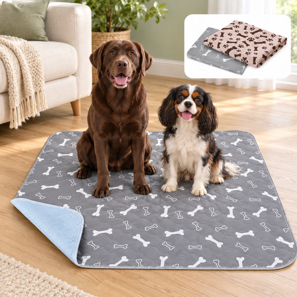 Dog Pee Pad Blanket,Reusable Puppy Pads For Small, Medium, & Large Dogs