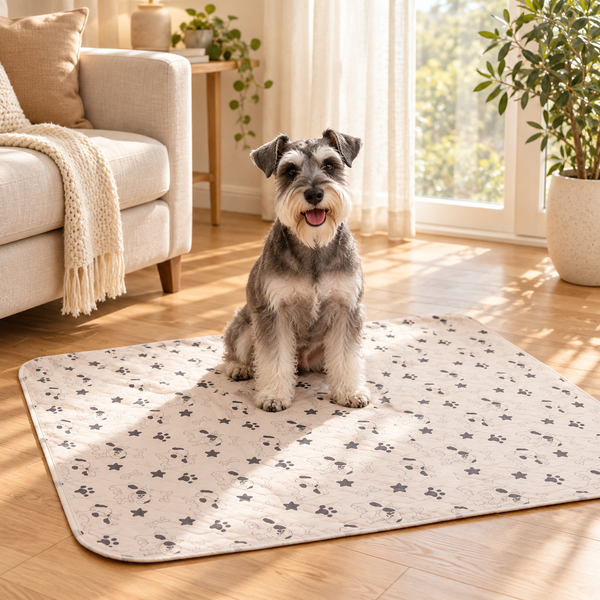 Dog Pee Pad Blanket,Reusable Puppy Pads For Small, Medium, & Large Dogs